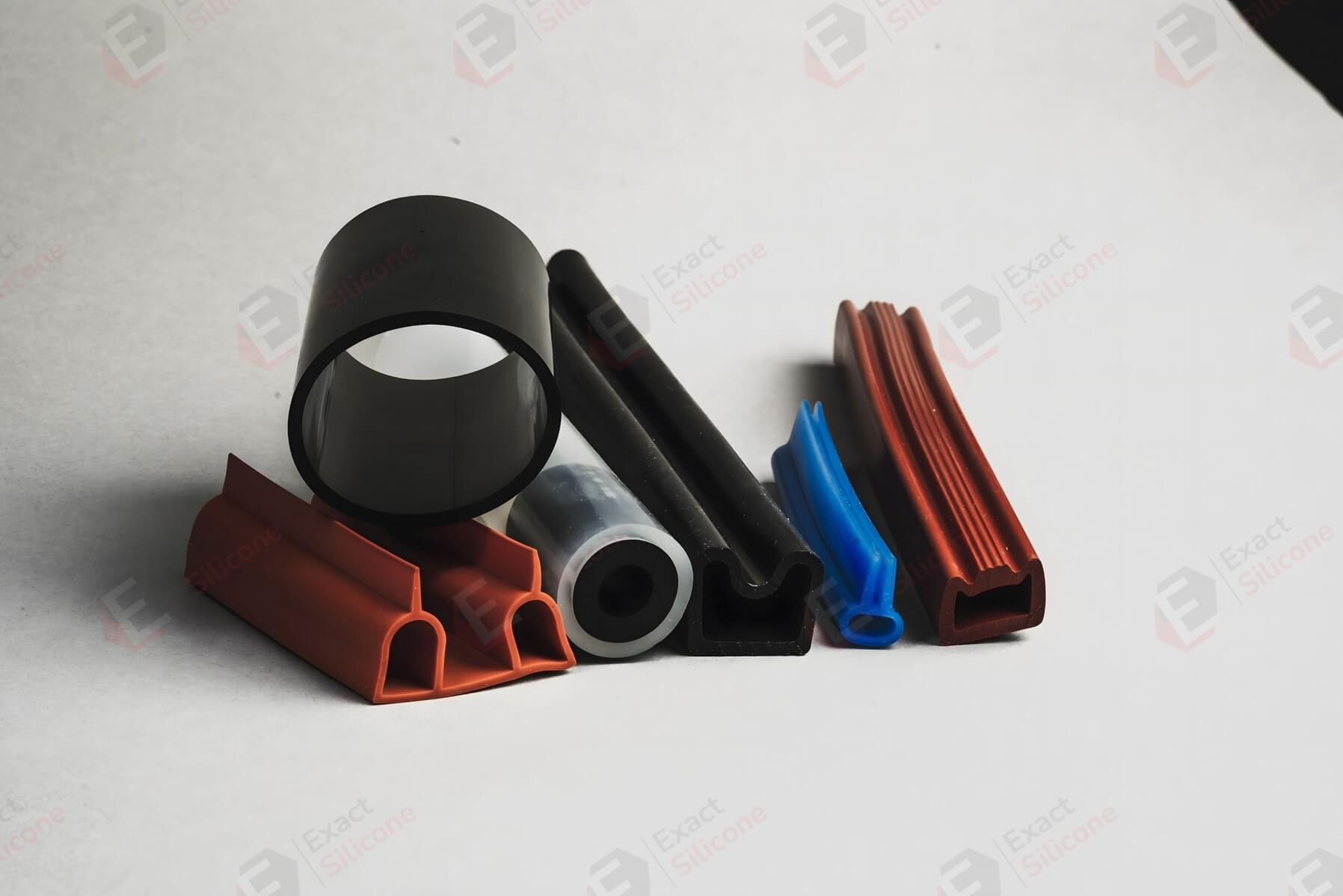 extruded silicone profiles