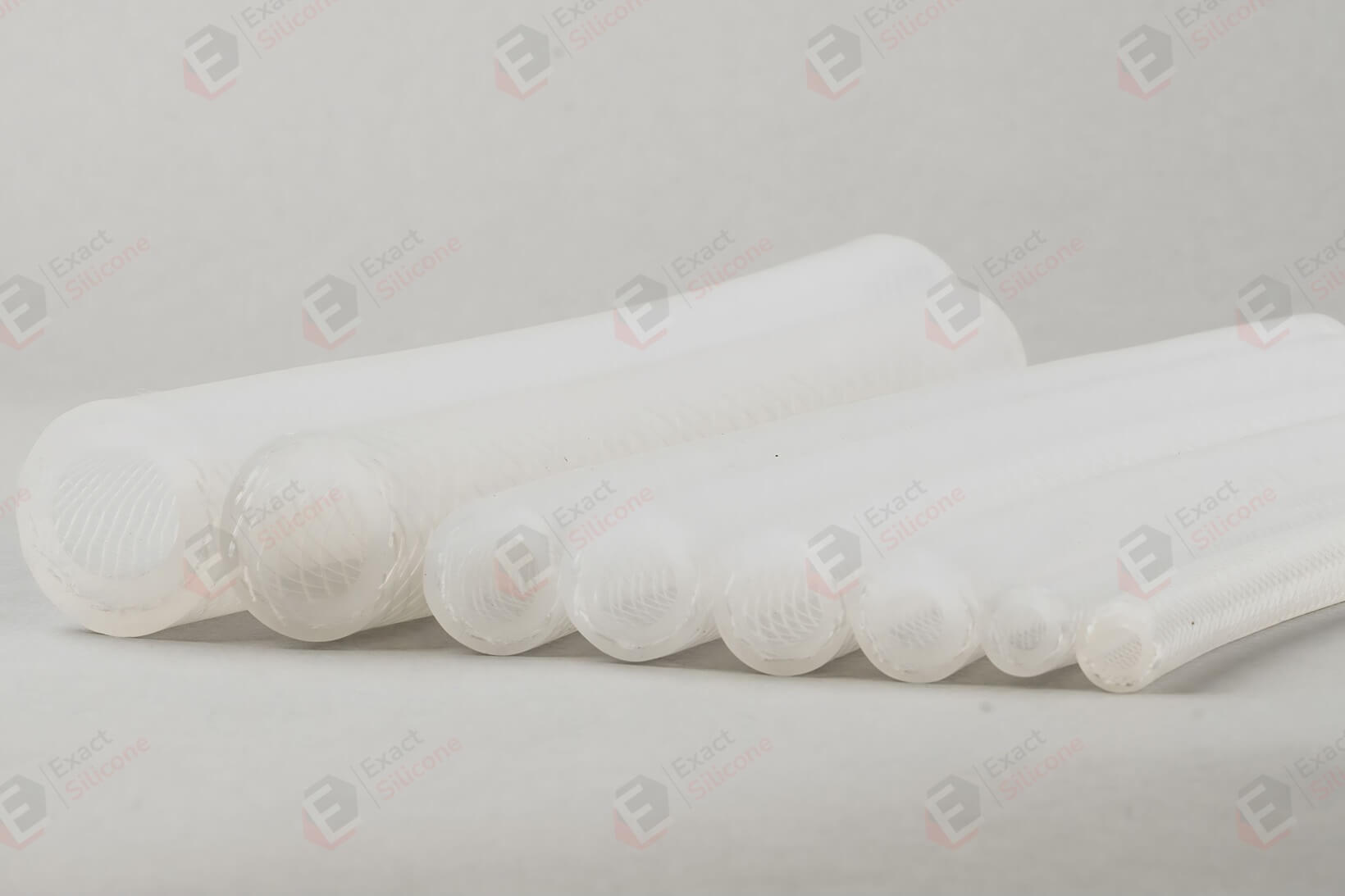 silicone tubing with braided