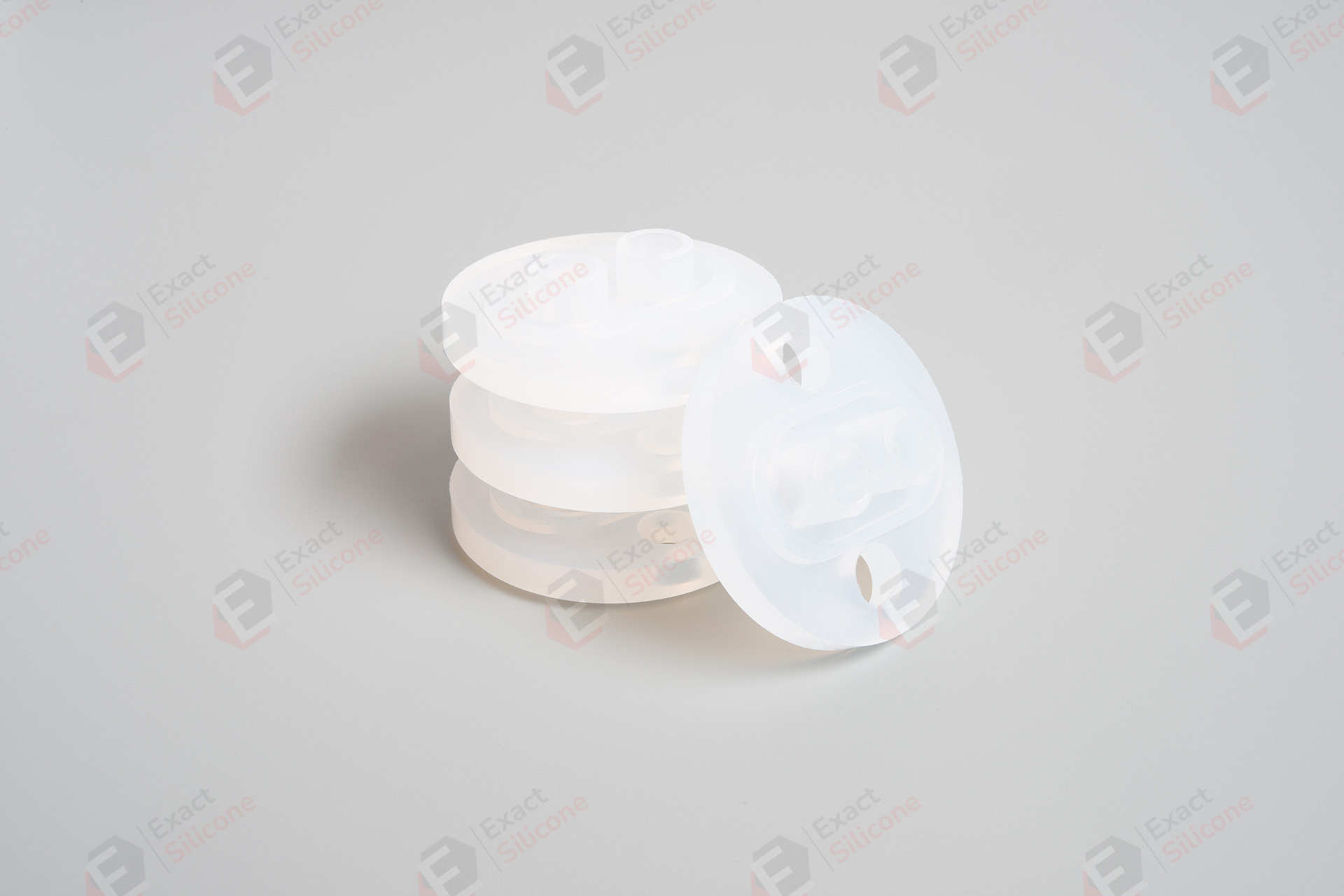 Custom molded silicone rubber parts