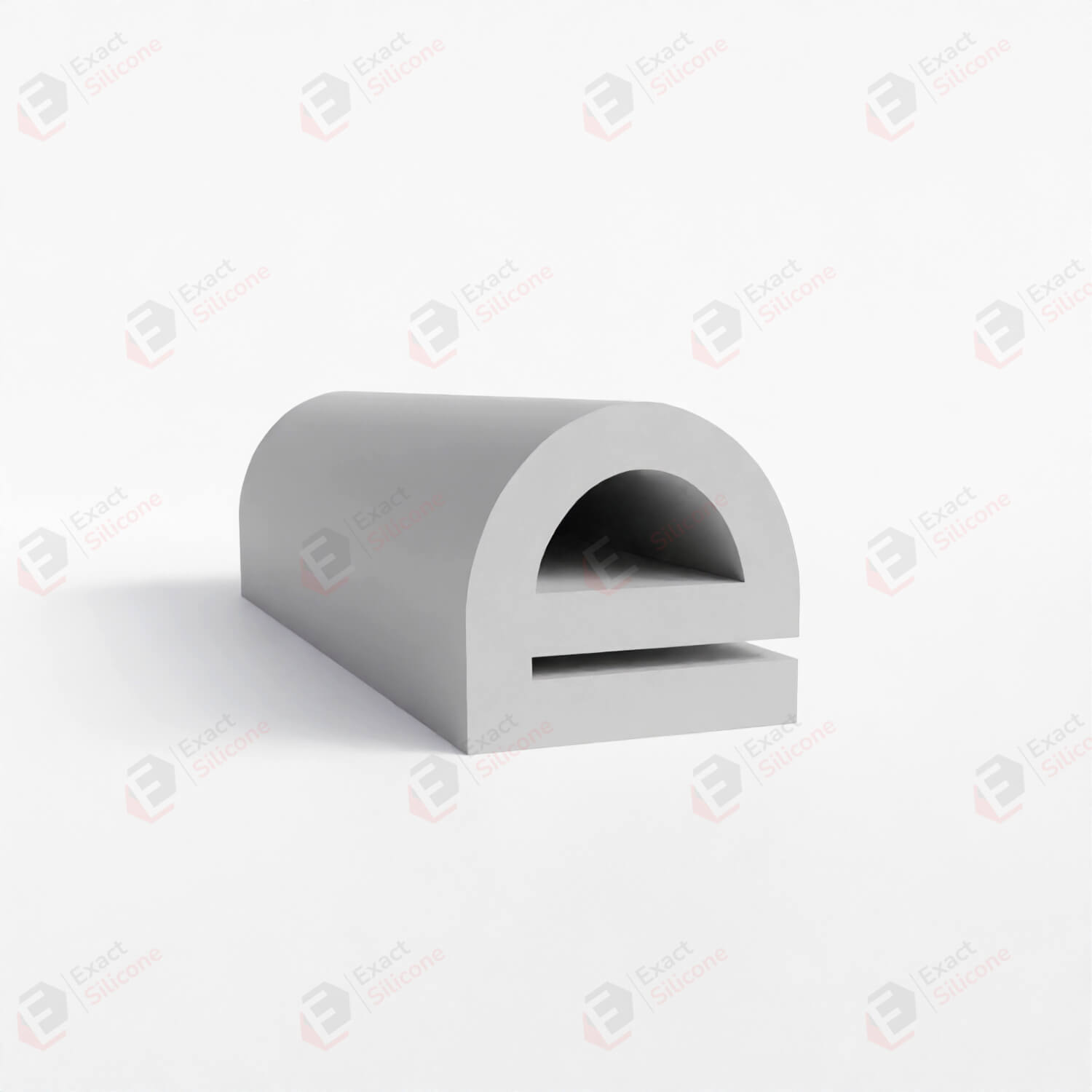 Silicone Rubber Extrusion Profile: E Shaped Rubber Seal